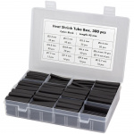 LogiLink Krympslangar 300-pack 45mm långa Svart