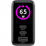 Celly Laddare 65W PD/QC med display