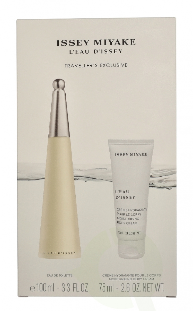 Issey Miyake L\'Eau D\'Issey Pour Femme Giftset 175 ml Edt Spray 100ml/Moisturizing Body Cream 75ml