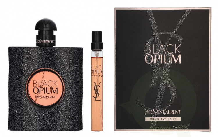 Yves Saint Laurent YSL Black Opium Giftset 100 ml Edp Spray 90ml/Edp Spray 10ml