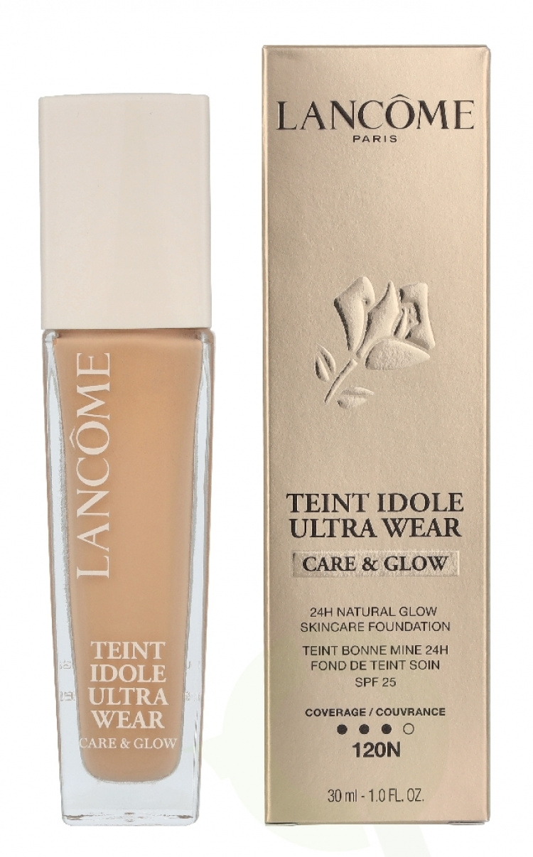 Lancome Teint Idole Ultra Wear Care & Glow #120N Foundation 30 ml