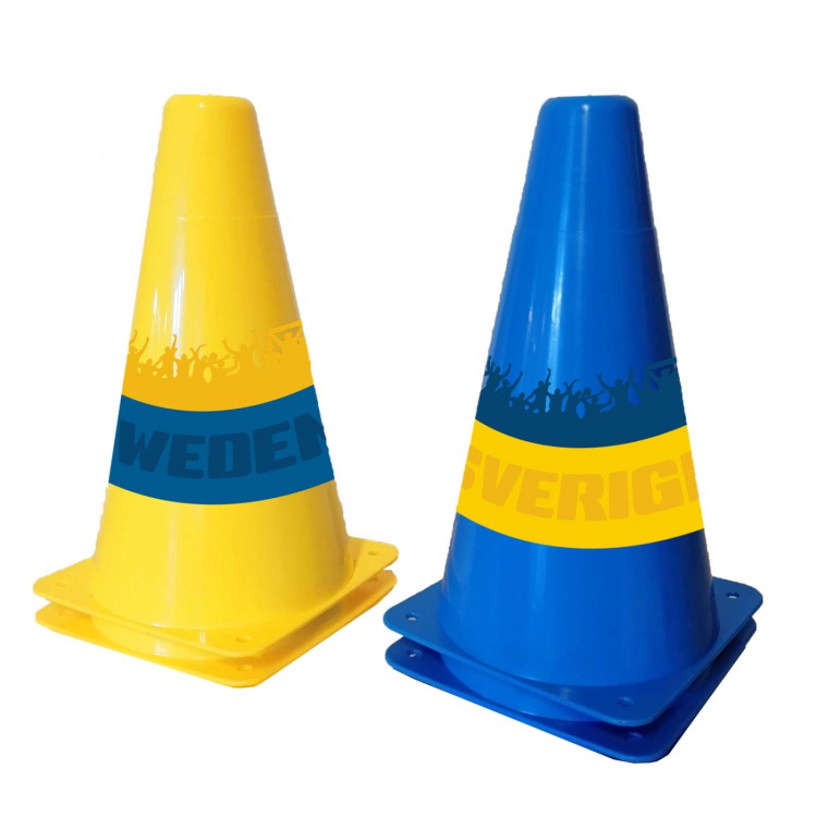 SportMe Fotbollsset SVERIGE - Boll och Koner