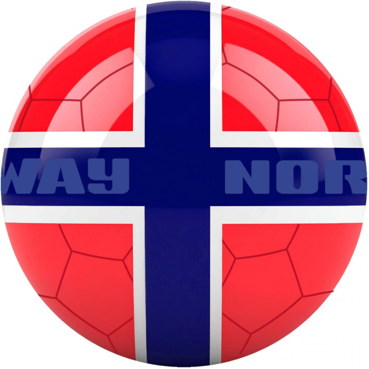 SportMe Fotbollsset NORGE - Boll och Koner