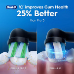 Oral B Eltandborste iO2 Night Black/Calm Pink Duo,1 Travel Ca