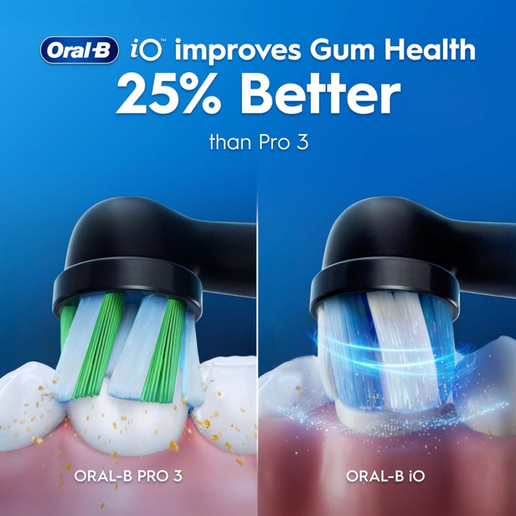 Oral B Eltandborste iO3 Quite White (Whitening Edition)