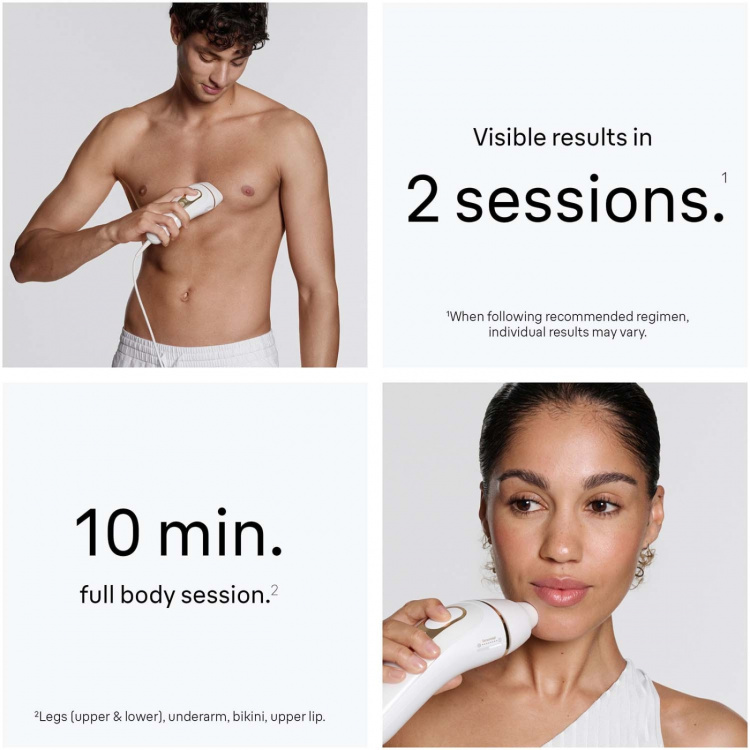 Braun IPL Silk·expert Pro 5, Hårborttagning Hemma, 2 huvuden, PL5221