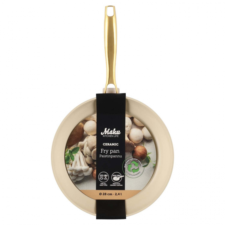 Maku Stekpanna Maku beige 28 cm 2,4 L