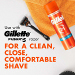Gillette Rakgel Fusion Ultra Moist, Återfuktande för män med Kakaosmör, 200ml
