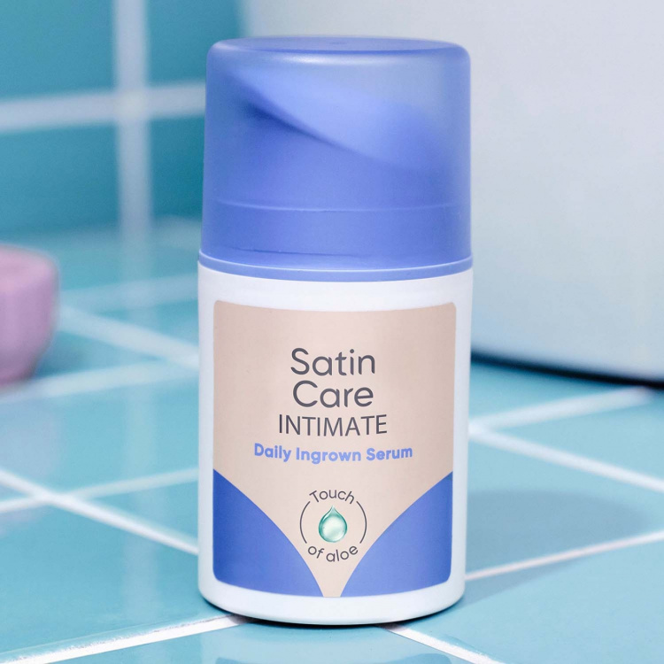 Gillette Venus Satin Care Intimate Dagligt Serum för Inåtväxande Hår i Intimområdet, 50 ml