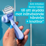 Gillette Venus Rakblad Intimate för Intimområdet, 4st