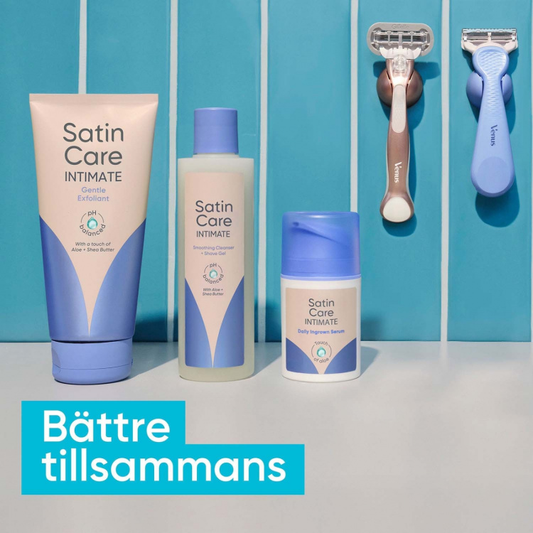 Gillette Venus Rakblad Intimate för Intimområdet, 4st