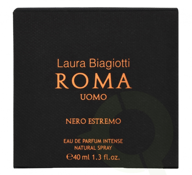 Laura Biagiotti Roma Uomo Nero Estremo Edp Intense Spray 40 ml