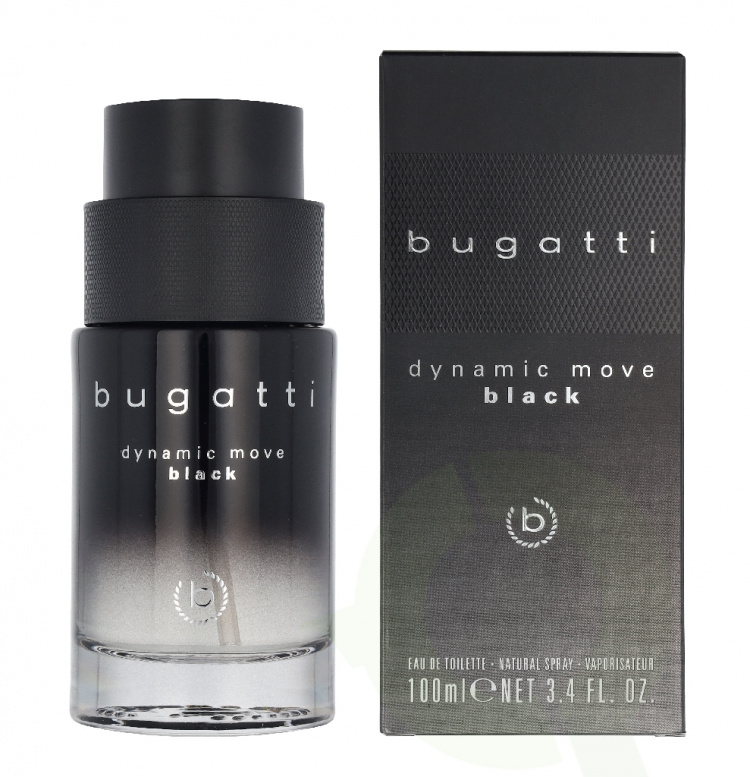 Bugatti Dynamic Move Black Edt Spray 100 ml
