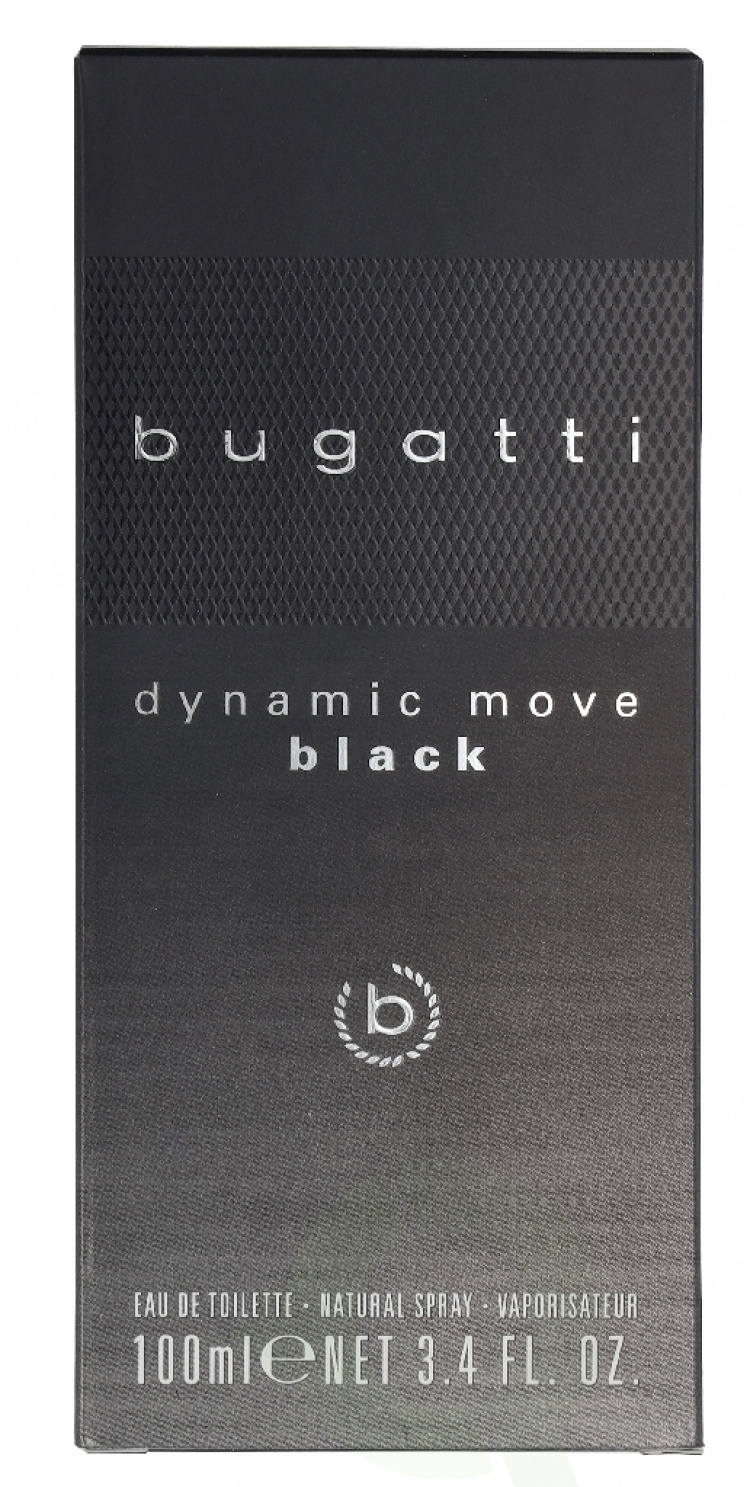 Bugatti Dynamic Move Black Edt Spray 100 ml