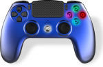 Freaks and Geeks Draadloze controller met 3,5 mm-aansluiting - PS4 (metaalblauw)