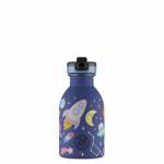 24Bottles Urban Bottle - Space Friends - Blauw - 250 ml