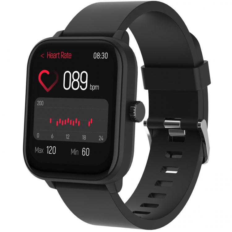 Denver SmartWatch GPS IP68 Hälsokoll SWG-155B Svart
