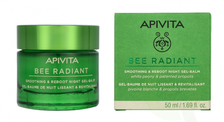 Apivita Bee Radiant Smoothing & Reboot Night Gel-Balm 50 ml