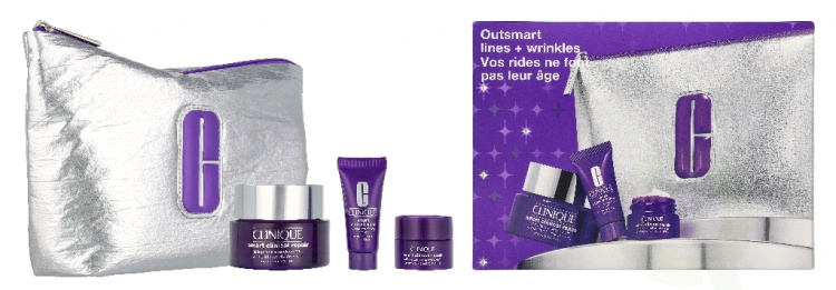 Clinique Smart Lift Value Set 65 ml Smart Clinical Repair Lifting Face + Neck Cream 50ml /Smart Clinical Repair Wrinkle Correcting Serum 10ml /Smart Clinical Repair Wrinkle Correcting Eye Cream 5ml
