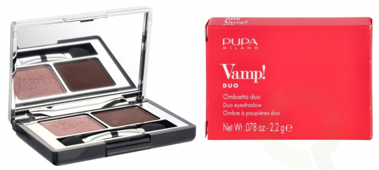 Pupa Milano Pupa Vamp! Compact Duo Eyeshadow 2.2 g #002 Pink Earth