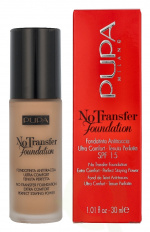 Pupa Milano Pupa No Transfer Foundation SPF15 30 ml #04 Deep Beige