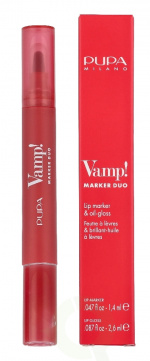 Pupa Milano Pupa Vamp! Marker Duo 4 ml Lip marker 1,4ml / Lip gloss 2,6ml