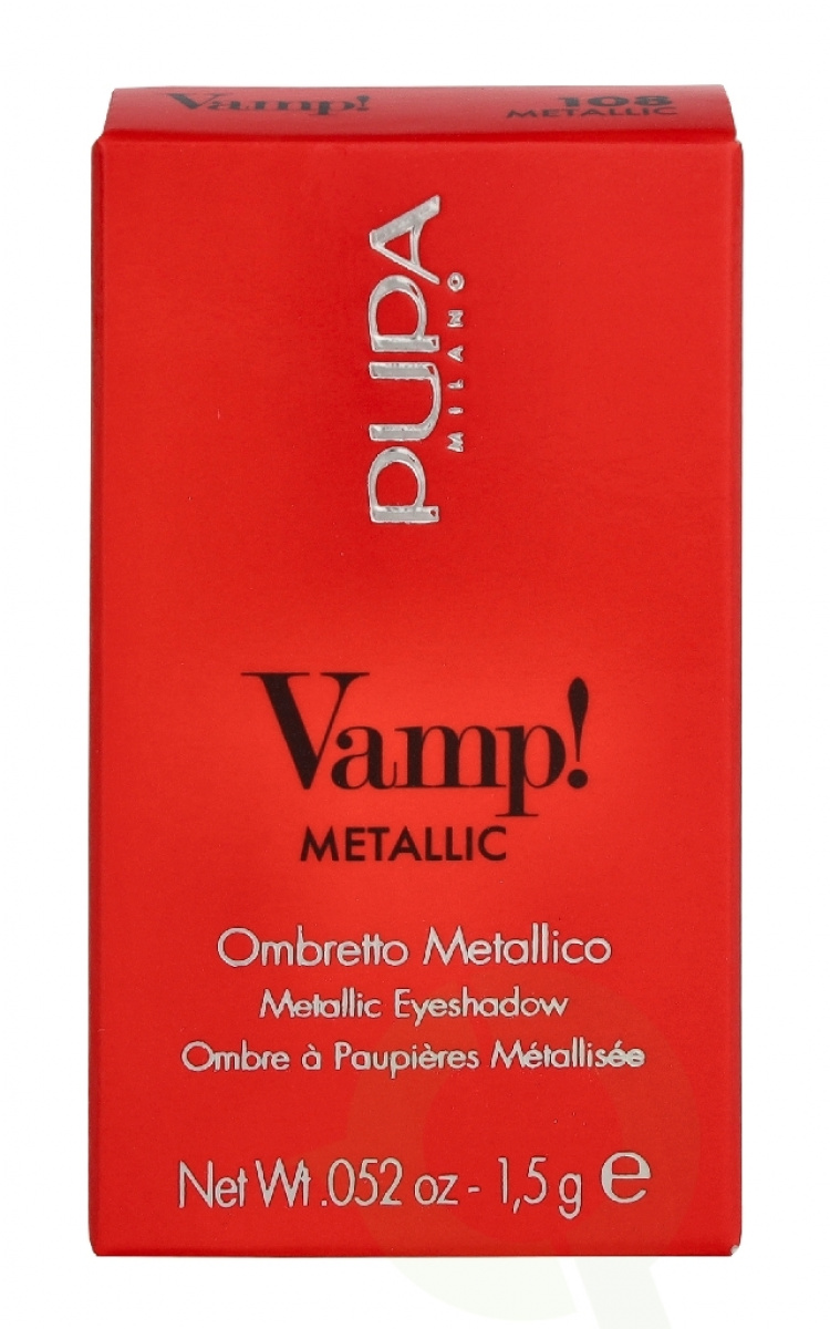 Pupa Milano Pupa Vamp! Metallic Eyeshadow 1.5 g #108 Frost Rose
