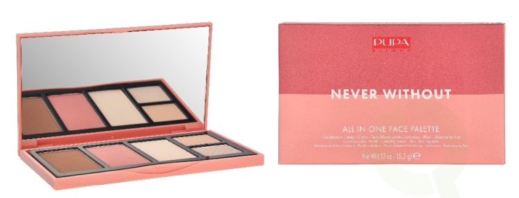 Pupa Milano Pupa Never Without All In One Face Palette 15.2 g #002 Medium