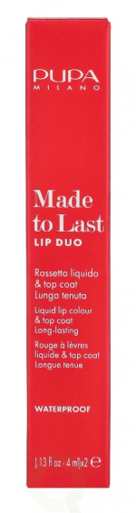 Pupa Milano Pupa Made to Last Lip Duo Lipstick 8 ml #007 Coral Sunrise