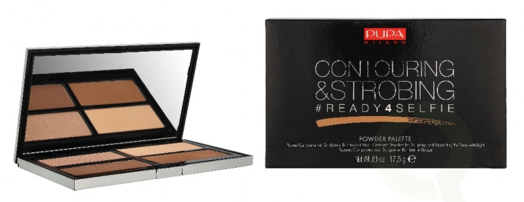 Pupa Milano Pupa Contouring & Strobing Powder Palette 17.5 g #003 Dark Skin
