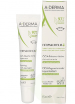 A-Derma Dermalibour+ Repairing Cica-Lip Balm 15 ml