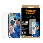 PanzerGlass - Schermbeschermer iPhone 17 Pro - Ultra-brede pasvorm met EasyAligner