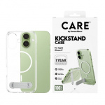 PanzerGlass CARE Feature Case Transparant met standaard & MagSafe - iPhone 17