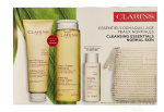 Clarins Age-Defying & Firming Essentials Set 375 ml Pouch/Cleanser 125ml/Lotion 200ml/Milk 50ml