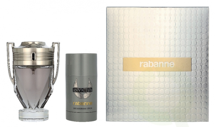 Paco Rabanne Invictus Giftset 175 ml Edt Spray 100ml/Deo Stick 75ml