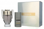 Paco Rabanne Invictus Giftset 175 ml Edt Spray 100ml/Deo Stick 75ml