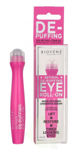 Biovene De-Puffing Eye Roll-On Device 15 ml Organic Cherry