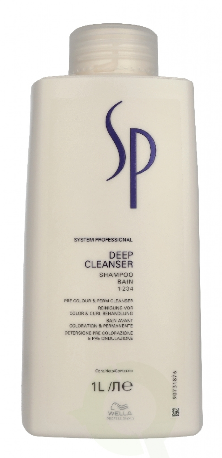 Wella SP - Deep Cleanser Shampoo 1000 ml Pre Colour & Perm Cleanser