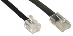 Intos InLine RJ11 - RJ45 telefoonkabel, 3 m, mannelijk / mannelijk