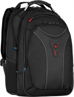 Wenger Carbon Backpack - rugzak voor een 17-inch laptop, zwart