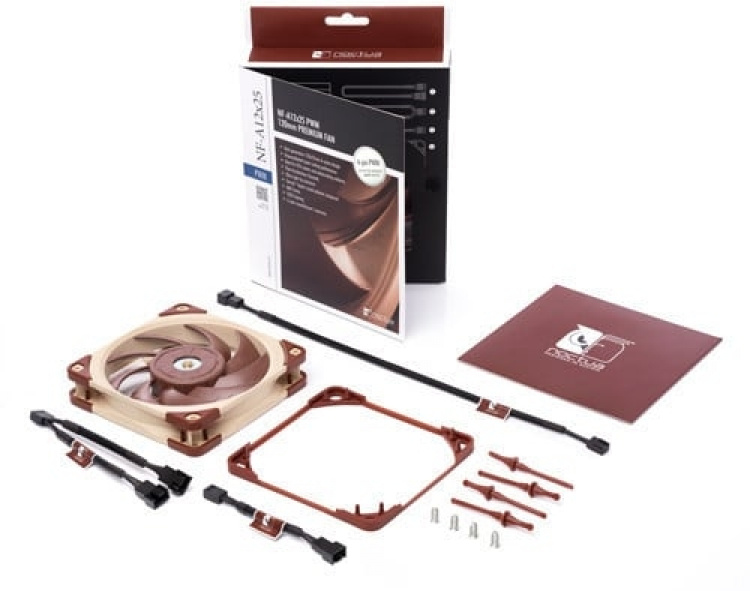 Noctua NF-A12x25 PWM-ventilator, 120 mm