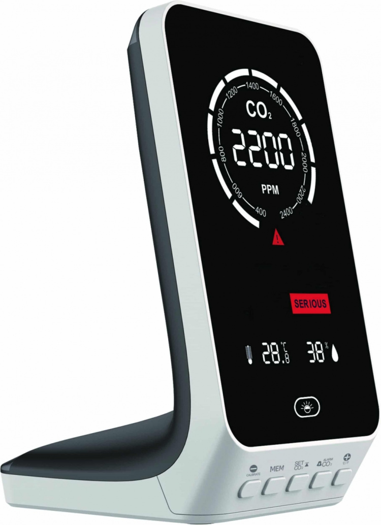Suomen Lämpömittari 9065 - CO₂-meter met temperatuur- en vochtigheidsmeter