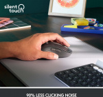 Logitech Signature M650 L LEFT - draadloze muis, zwart