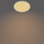 Philips Superslim CL550 plafondlamp, rond, wit, 3600 lm, 2700K