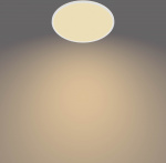 Philips Superslim CL550 plafondlamp, rond, wit, 3600 lm, 2700K