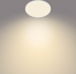 Philips Superslim CL550 plafondlamp, rond, wit, 3600 lm, 2700K