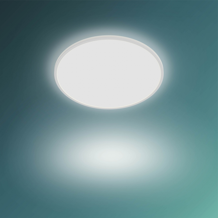 Philips Superslim CL550 plafondlamp, rond, wit, 3600 lm, 2700K