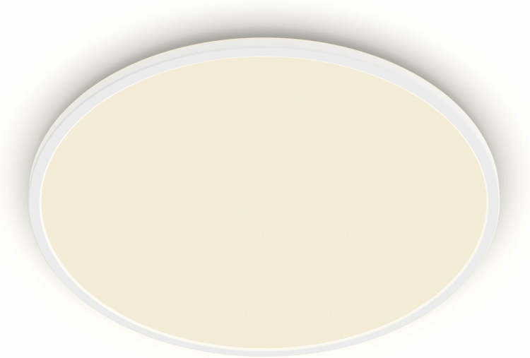 Philips Superslim CL550 plafondlamp, rond, wit, 3600 lm, 2700K