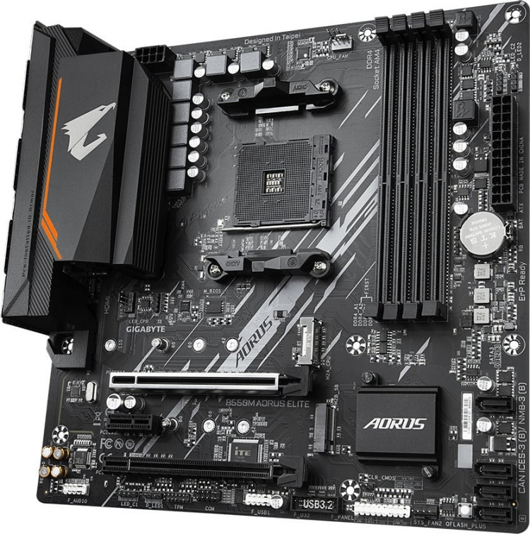Gigabyte B550M AORUS ELITE AM4 mATX-moederbord