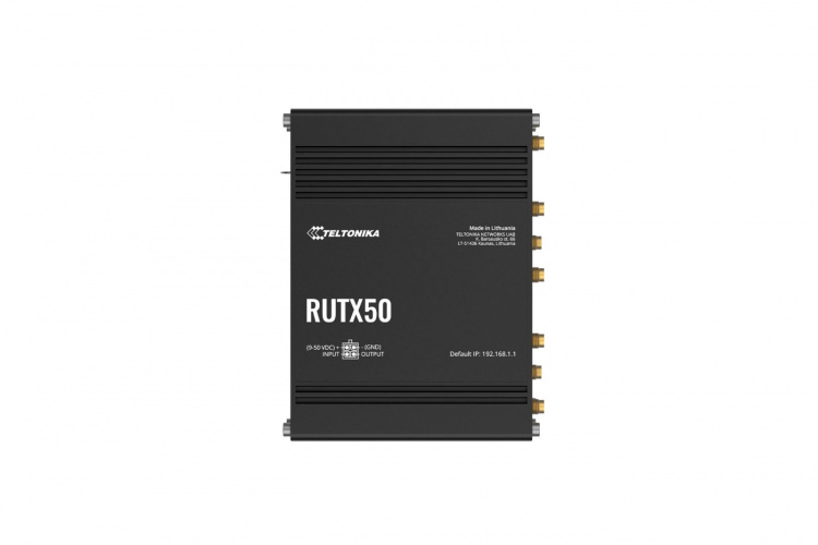 Teltonika RUTX50 5G/4G/3G-modem en wifi-router